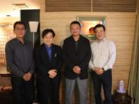 ILFJ(日本国際ラウェイ連盟)の三井さん、中村さん、エジソン井上さん意見交換会